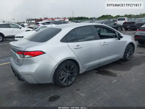 2026 Toyota Corolla Se VIN 5YFS4MCE1TP271817 фото 4