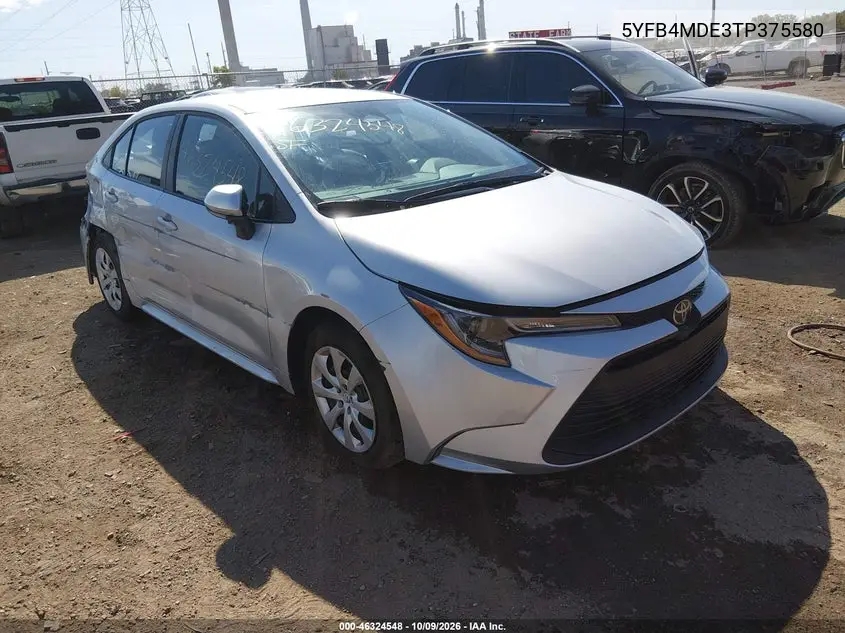 2026 Toyota Corolla Le VIN 5YFB4MDE3TP375580 фото 2