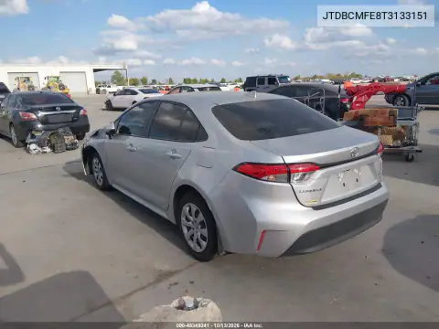 JTDBCMFE8T3133151 — 2026 Toyota Corolla, фото 3 с аукциона IAAI, Передняя часть