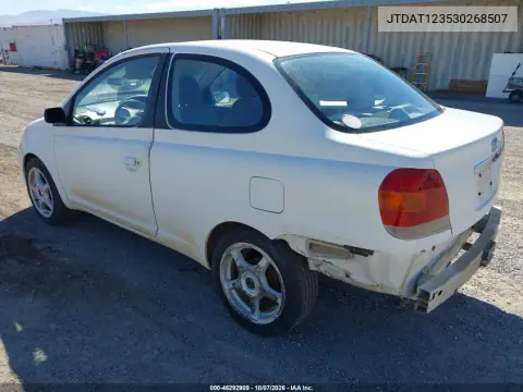 2003 Toyota Echo VIN JTDAT123530268507 фото 3