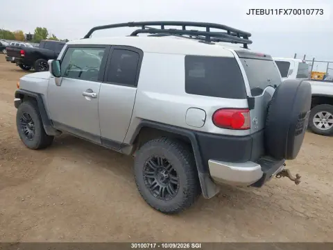 2007 Toyota Fj Cruiser VIN JTEBU11FX70010773 фото 3