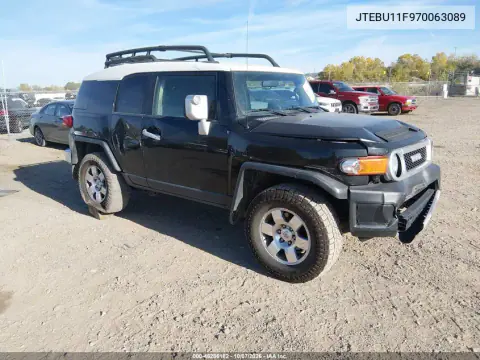 2007 Toyota Fj Cruiser VIN JTEBU11F970063089 фото 2