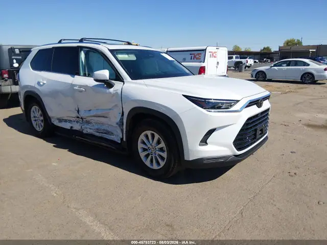 5TDACAB53TS068921 — 2026 Toyota Grand Highlander Hybrid XLE, Правый бок (Right Side), фото до ремонта