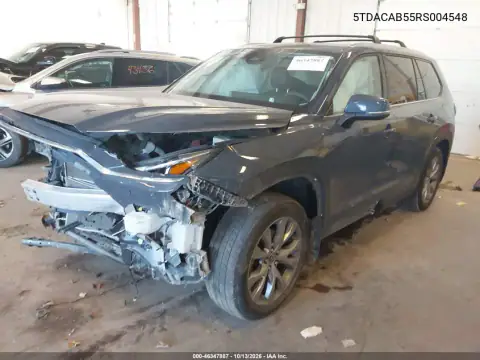 5TDACAB55RS004548 — 2024 Toyota Grand Highlander, Неизвестные повреждения, фото до ремонта