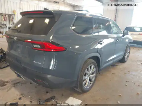 5TDACAB55RS004548 — 2024 Toyota Grand Highlander, фото 5 с аукциона IAAI, Не указано
