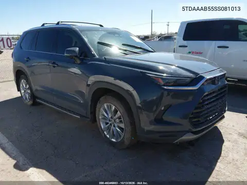 5TDAAAB55SS081013 — 2025 Toyota Grand Highlander, Повреждения со всех сторон, фото до ремонта