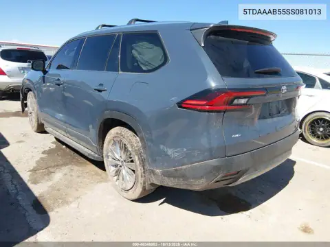 5TDAAAB55SS081013 — 2025 Toyota Grand Highlander, фото 3 с аукциона IAAI, Повреждения со всех сторон