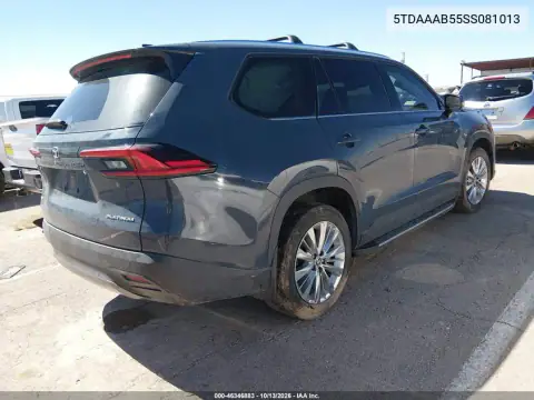 5TDAAAB55SS081013 — 2025 Toyota Grand Highlander, фото 4 с аукциона IAAI, Повреждения со всех сторон