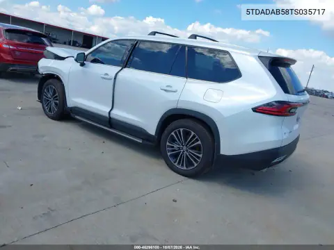 2026 Toyota Grand Highlander Limited/Platinum VIN 5TDADAB58TS035717 фото 3