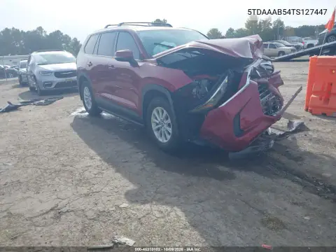 5TDAAAB54TS127447 — 2026 Toyota Grand Highlander, Повреждение двигателя, фото до ремонта