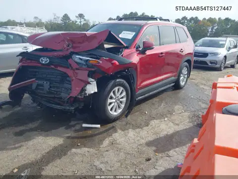 2026 Toyota Grand Highlander Xle VIN 5TDAAAB54TS127447 фото 2