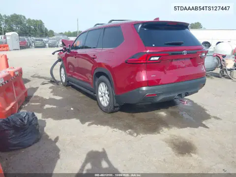 2026 Toyota Grand Highlander Xle VIN 5TDAAAB54TS127447 фото 3