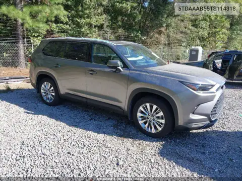 5TDAAAB55TS114318 — 2026 Toyota Grand Highlander, Передняя часть, фото до ремонта