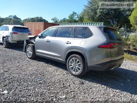 5TDAAAB55TS114318 — 2026 Toyota Grand Highlander, фото 4 с аукциона IAAI, Передняя часть