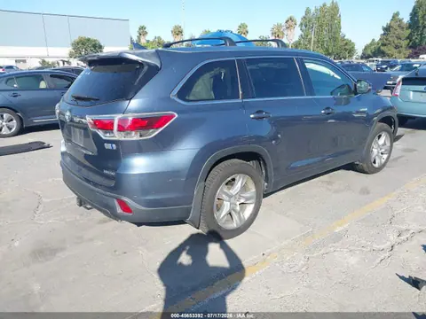 2015 Toyota Highlander Hybrid Limited Platinum V6 VIN 5TDDCRFH7FS009049 фото 4