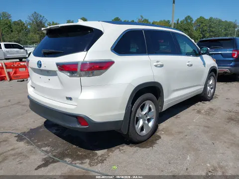2015 Toyota Highlander Hybrid Limited Platinum V6 VIN 5TDDCRFH7FS011836 фото 4