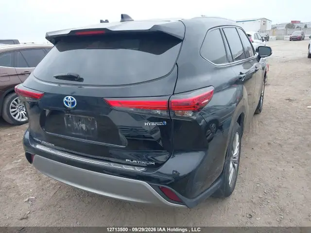 5TDEBRCH8LS007706 — 2020 Toyota Highlander Hybrid Platinum, фото 4 с аукциона IAAI 14.10.2026, Угон