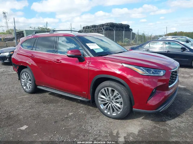 2026 Toyota Highlander Hybrid Platinum VIN 5TDEBRCH9TS722736 фото 1