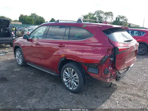 2026 Toyota Highlander Hybrid Platinum VIN 5TDEBRCH9TS722736 фото 3
