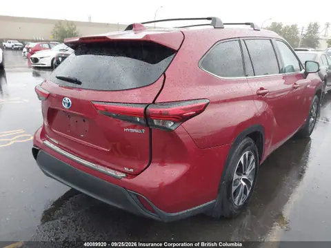2021 Toyota Highlander Hybrid Xle VIN 5TDGBRCHXMS519235 фото 4