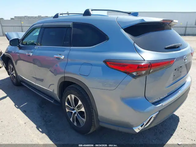 2021 Toyota Highlander Hybrid Xle VIN 5TDHARAH8MS006771 фото 3