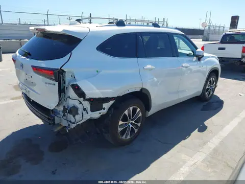 2021 Toyota Highlander Hybrid Xle VIN 5TDHARAH0MS009891 фото 4