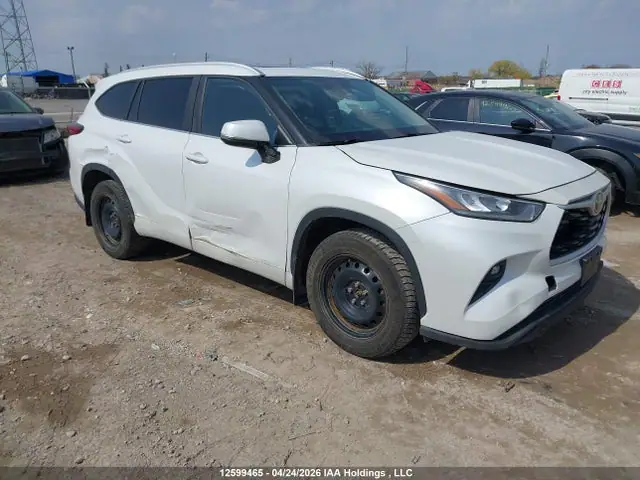 5TDKDRBH7PS500555 — 2023 Toyota Highlander L/LE/XLE/Limited/Platinum/XSE, Угон (Theft), фото до ремонта