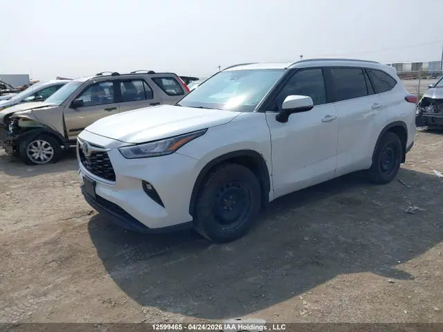 5TDKDRBH7PS500555 — 2023 Toyota Highlander L/LE/XLE/Limited/Platinum/XSE, фото 2 с аукциона IAAI 14.10.2026, Угон