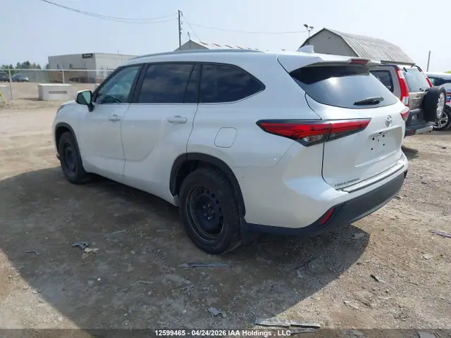 5TDKDRBH7PS500555 — 2023 Toyota Highlander L/LE/XLE/Limited/Platinum/XSE, фото 3 с аукциона IAAI 14.10.2026, Угон