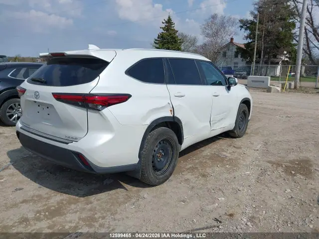 5TDKDRBH7PS500555 — 2023 Toyota Highlander L/LE/XLE/Limited/Platinum/XSE, фото 4 с аукциона IAAI 14.10.2026, Угон