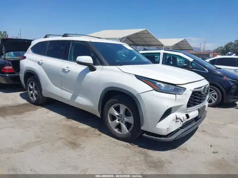 5TDCZRAH3LS020742 — 2020 Toyota Highlander L, Задняя часть слева (Left Rear), фото до ремонта