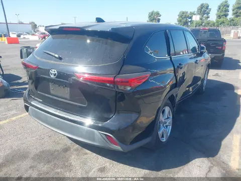 2021 Toyota Highlander L VIN 5TDCZRAH5MS083553 фото 4