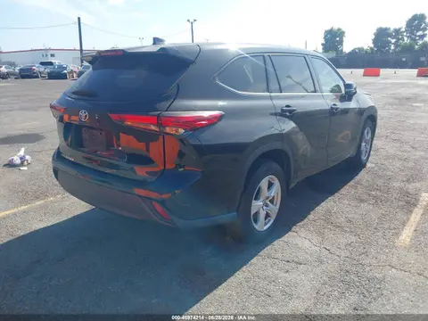 2021 Toyota Highlander L VIN 5TDCZRAH0MS033935 фото 4