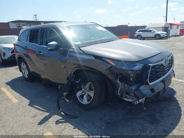 2022 Toyota Highlander L VIN 5TDCZRBH6NS230088 фото 1