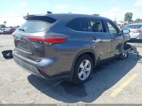 2022 Toyota Highlander L VIN 5TDCZRBH6NS230088 фото 4