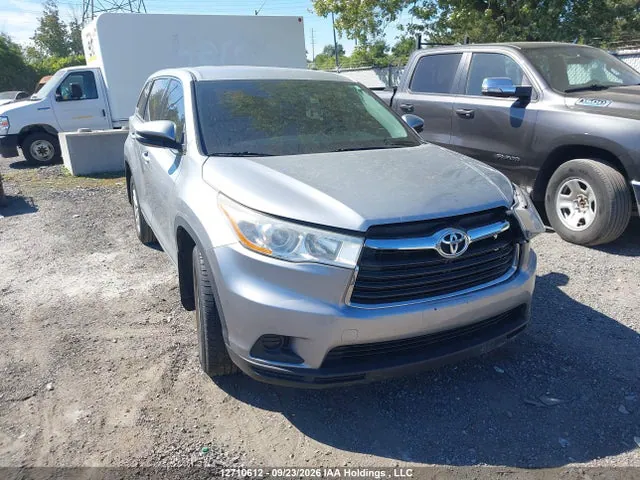 2016 Toyota Highlander Le/le Plus VIN 5TDBKRFH4GS252264 фото 1