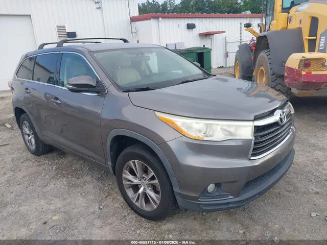 2014 Toyota Highlander Le Plus V6 VIN 5TDZKRFH5ES015309 фото 1