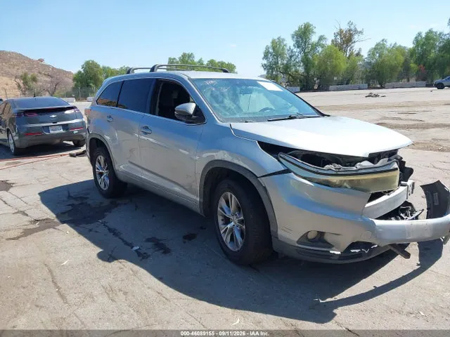 2015 Toyota Highlander Le Plus V6 VIN 5TDZKRFH4FS082145 фото 1