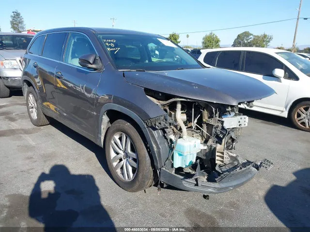 2016 Toyota Highlander Le VIN 5TDZARFH3GS020661 фото 1