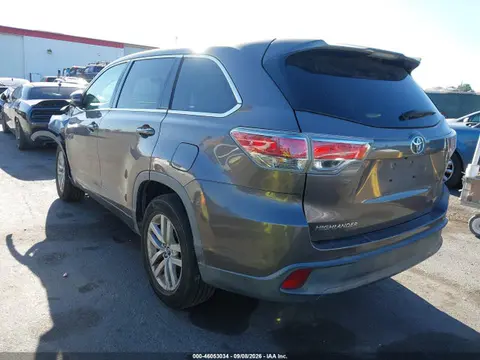 2016 Toyota Highlander Le VIN 5TDZARFH3GS020661 фото 3