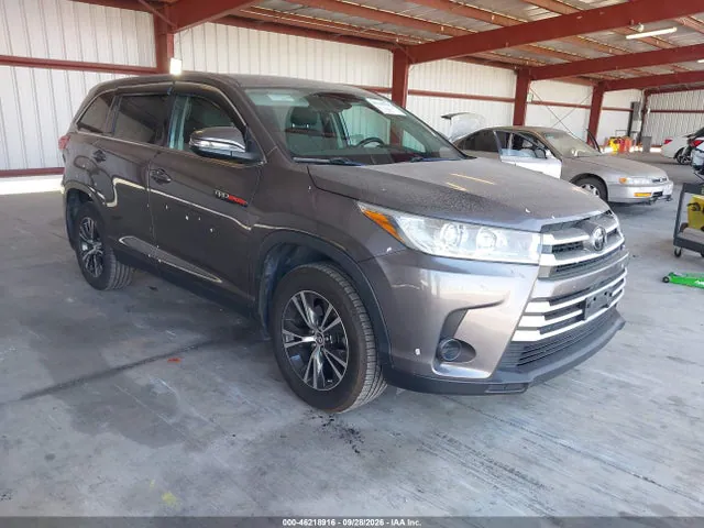 2019 Toyota Highlander Le VIN 5TDBZRFH2KS946035 фото 1