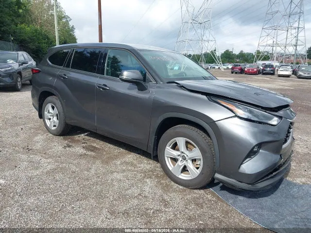2022 Toyota Highlander Le VIN 5TDBZRBH9NS562599 фото 1
