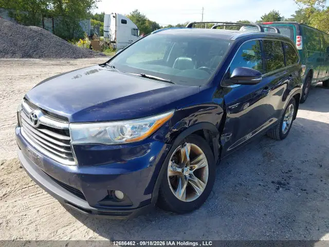 5TDDKRFH8FS184655 — 2015 Toyota Highlander Limited/Ltd Platinum, фото 2 с аукциона IAAI 29.09.2026, Левый бок