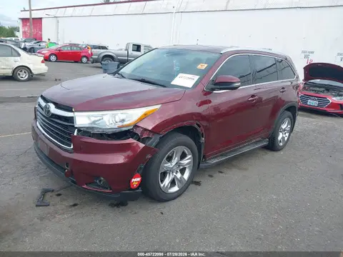 2014 Toyota Highlander Limited Platinum V6 VIN 5TDDKRFH2ES027900 фото 2