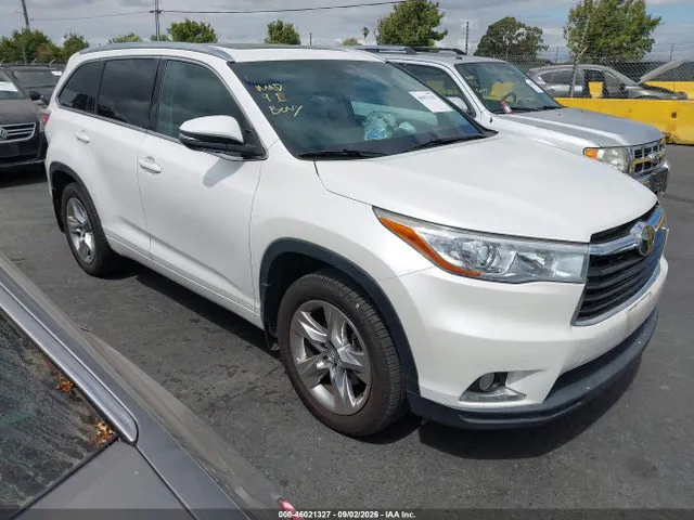 2015 Toyota Highlander Limited Platinum V6 VIN 5TDDKRFH3FS100774 фото 1