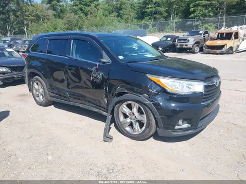 5TDDKRFH8ES031997 — 2014 Toyota Highlander Limited V6, Правый бок (Right Side), фото до ремонта