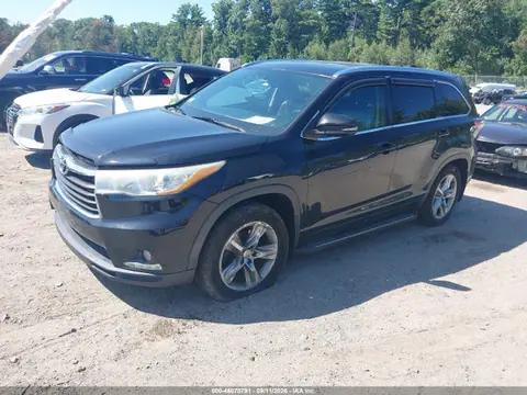 2014 Toyota Highlander Limited V6 VIN 5TDDKRFH8ES031997 фото 2