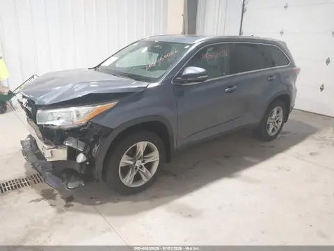 2015 Toyota Highlander Limited V6 VIN 5TDDKRFH6FS182189 фото 2