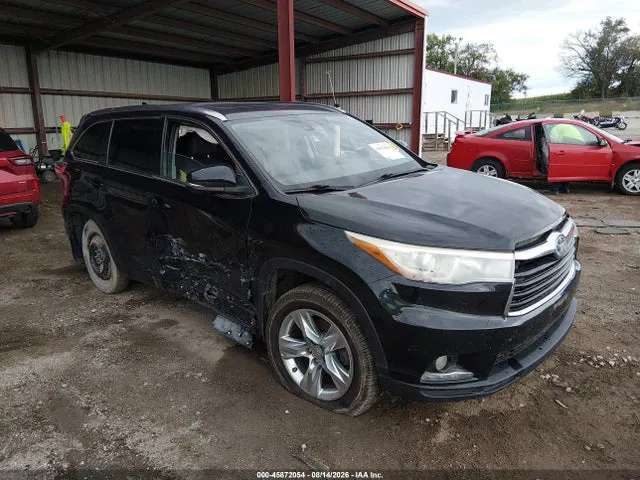 2015 Toyota Highlander Limited V6 VIN 5TDDKRFH2FS184988 фото 1