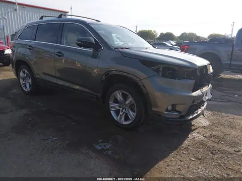 5TDYKRFH7GS156669 — 2016 Toyota Highlander Limited V6, Передняя часть (Front End), фото до ремонта